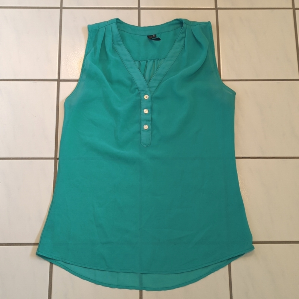 Love Letter Sheer Sleeveless Top